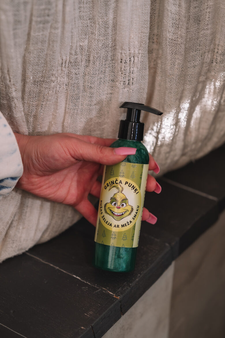 Dušas želeja "Grinča puņķi"