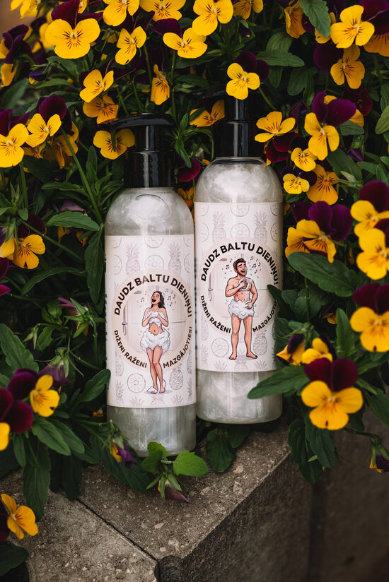 Shower gel "Scrub away the worries!"