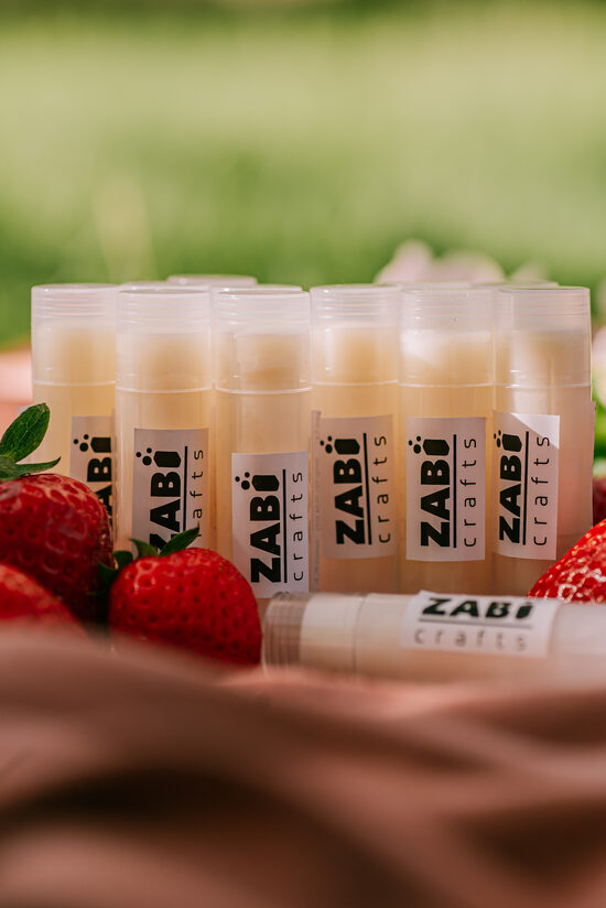 Adventes kalendārs - Diena Nr. 19, Zemeņu lūpu balzams