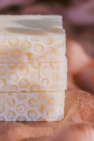 Honey-chamomile soap